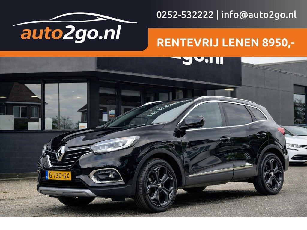 Renault Kadjar 1.3 TCe AUT7 BLACK EDITION DESIGNO-LEDER NAVI, Auto's, Renault, Te koop, Kadjar, ABS, Achteruitrijcamera, Airbags
