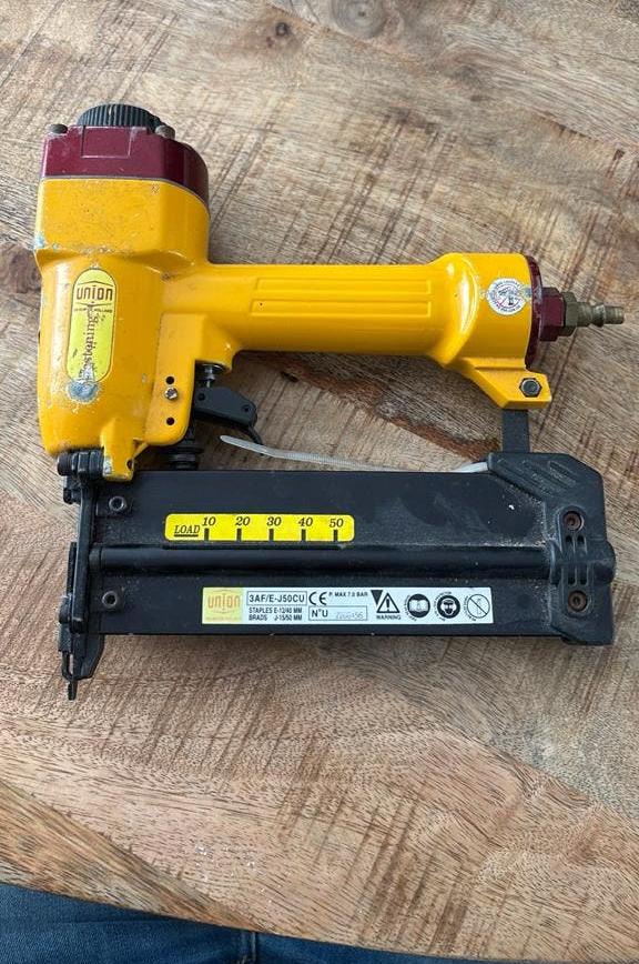 Union pneumatische tacker, Doe-het-zelf en Verbouw, Ophalen of Verzenden, Zo goed als nieuw