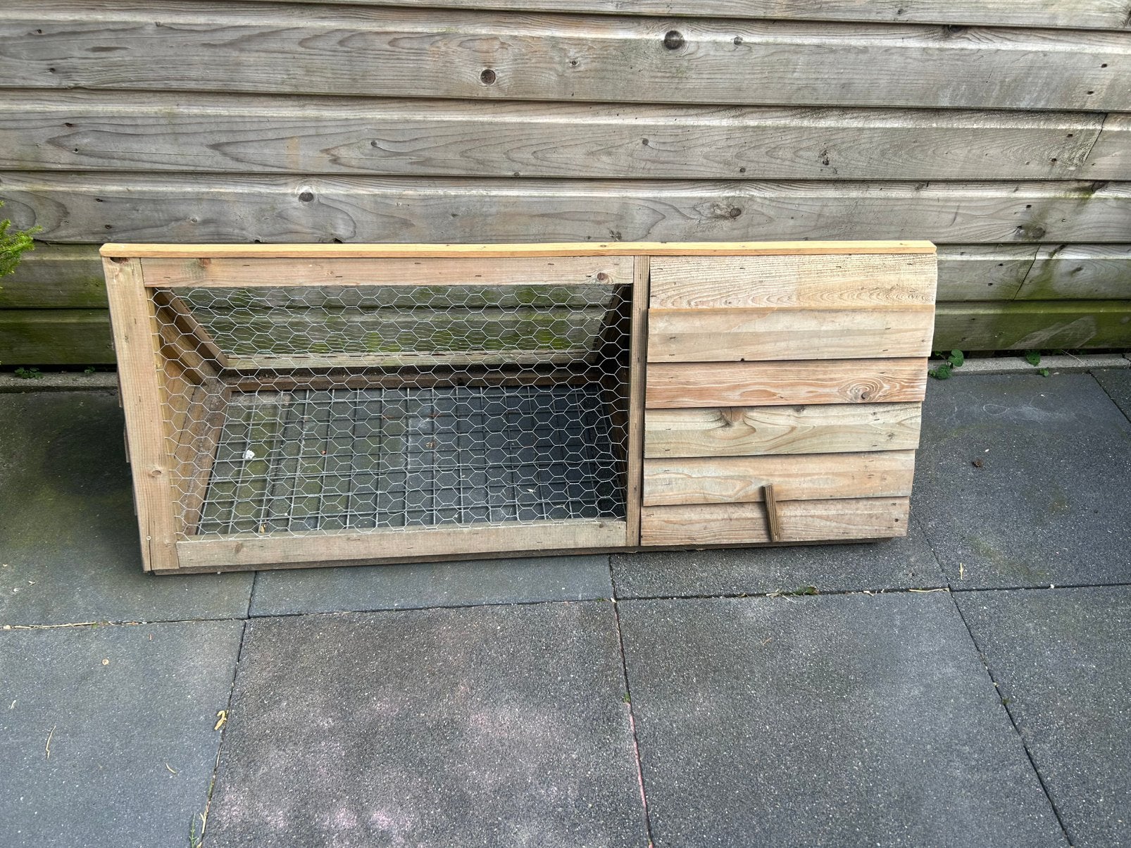 Konijnenren / kippenren 130cm x 50cm, Konijn, Ren, Ophalen, Minder dan 60 cm