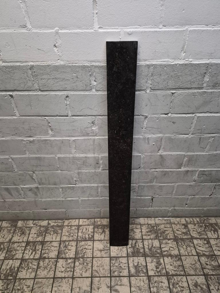 Zwarte dorpel 110cm lang, Doe-het-zelf en Verbouw, Hout en Planken, Ophalen, Minder dan 25 mm, Plank, Minder dan 200 cm