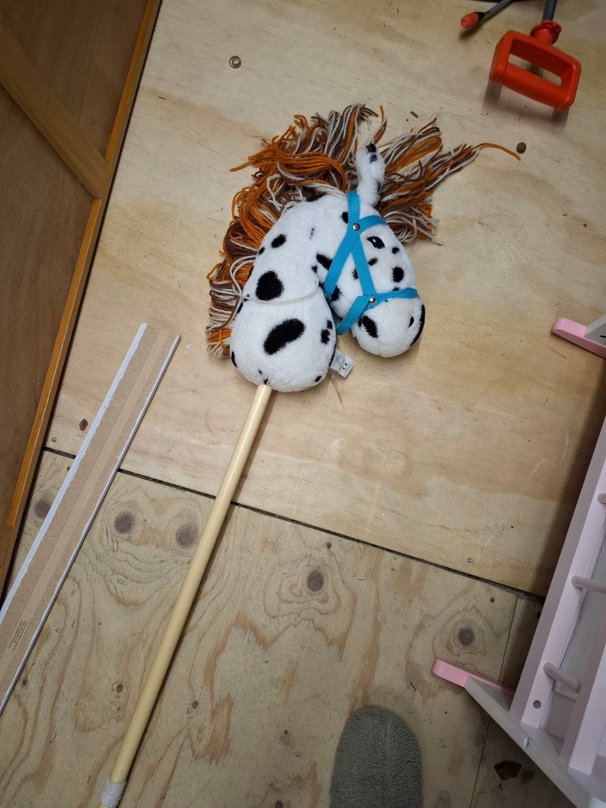 Fien en Teun Stokpaardje Stip - Zo goed als nieuw, Ophalen, Zo goed als nieuw, Jongen of Meisje