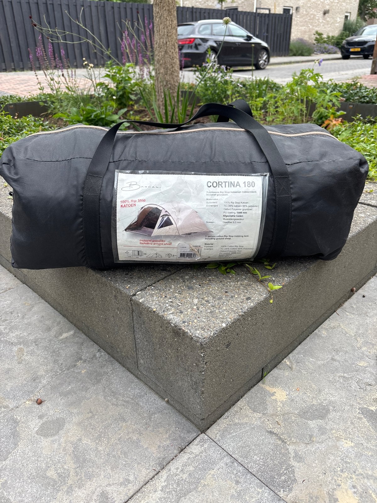 Bardani Cortina 180 Trekking Tent - 2 Persoons, Ophalen of Verzenden, Gebruikt, Tot en met 2