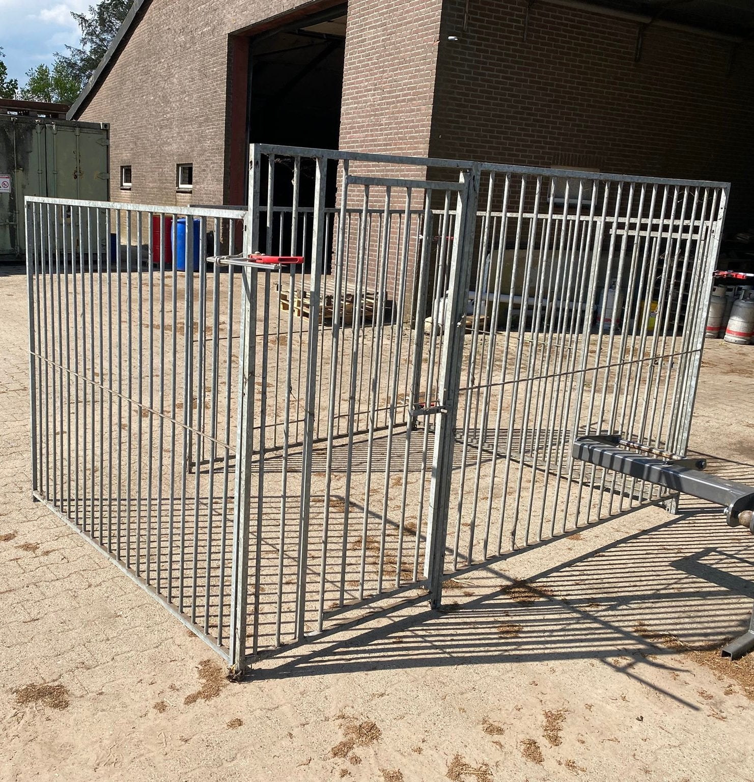 Honden kennel, Ophalen of Verzenden, 110 cm of meer, 100 cm of meer