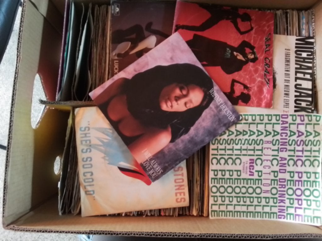 Partij singles ( singels), Ophalen of Verzenden, Gebruikt, 7 inch, Overige genres