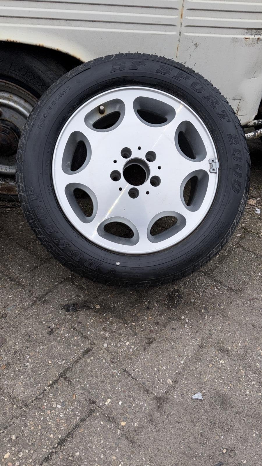 2 Mercedes-Benz SL R 129 velgen NIEUW, Auto-onderdelen, Ophalen, Gebruikt, 16 inch, Banden en Velgen