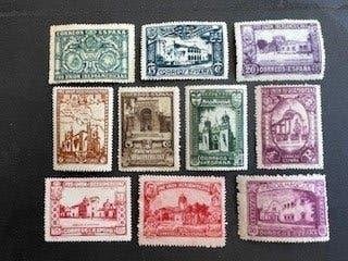 postzegel Spanje, Postzegels en Munten, Postzegels | Europa | Spanje, Ophalen of Verzenden
