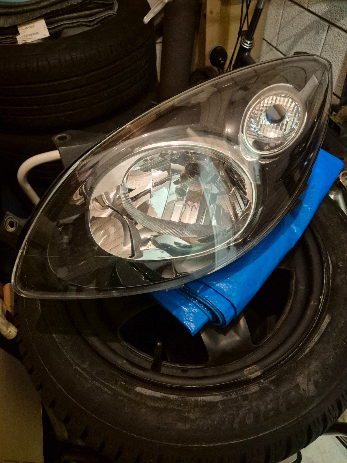 Renault Twingo (2) Gebruikte koplamp - helder en waterdicht, Ophalen, Gebruikt, Renault