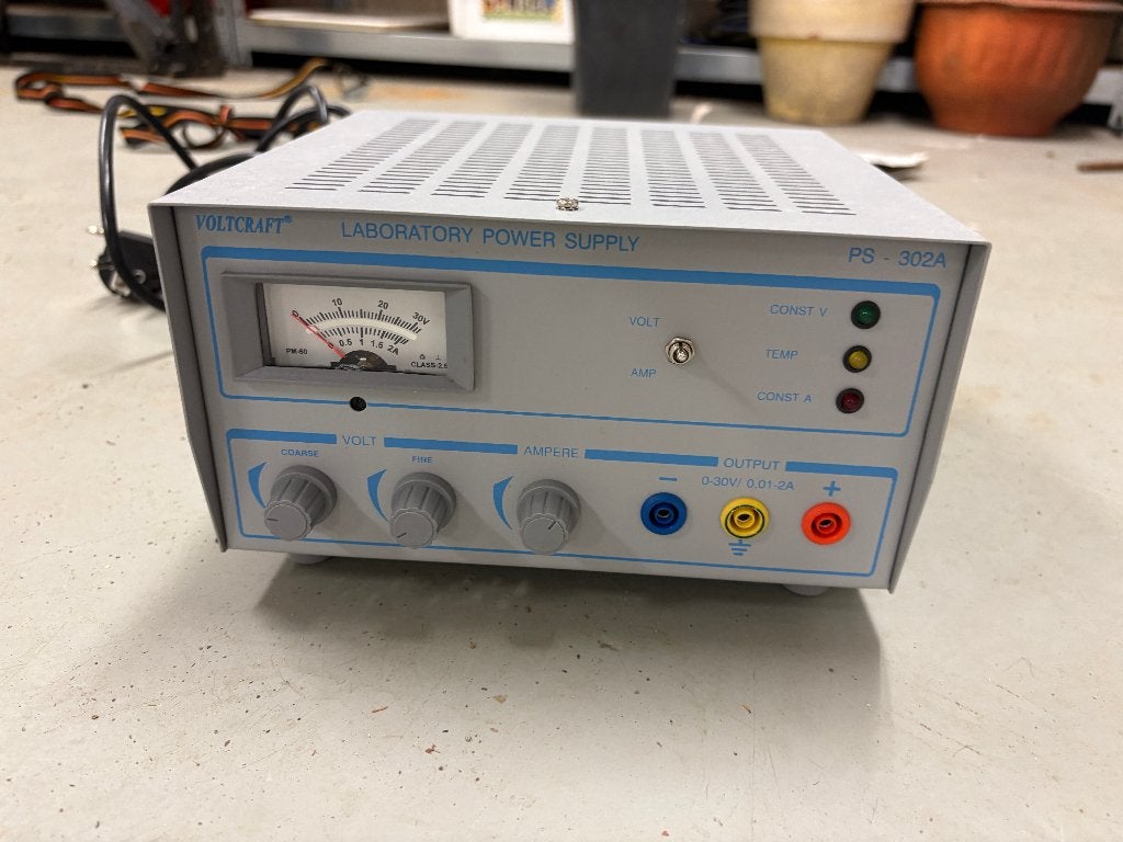 Voltcraft Lab Voeding 0-30V, Ophalen, Nieuw