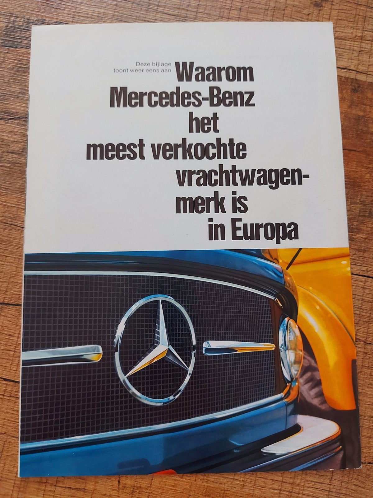 Mercedes vrachtwagen folder NL, Ophalen of Verzenden, Zo goed als nieuw, Mercedes