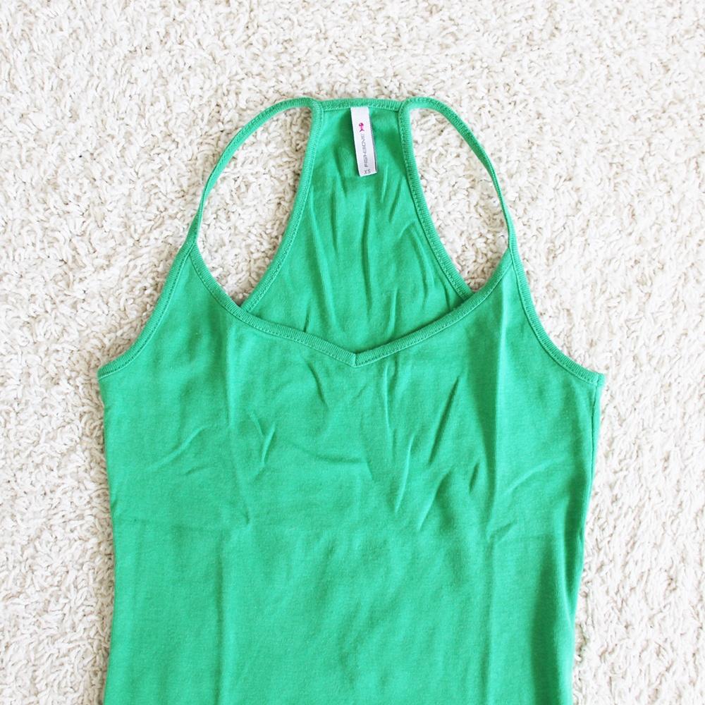 Fishbone Topje Groen (XS) - 43 € 10,-, Fishbone, Ophalen of Verzenden, Zo goed als nieuw, Zonder mouw