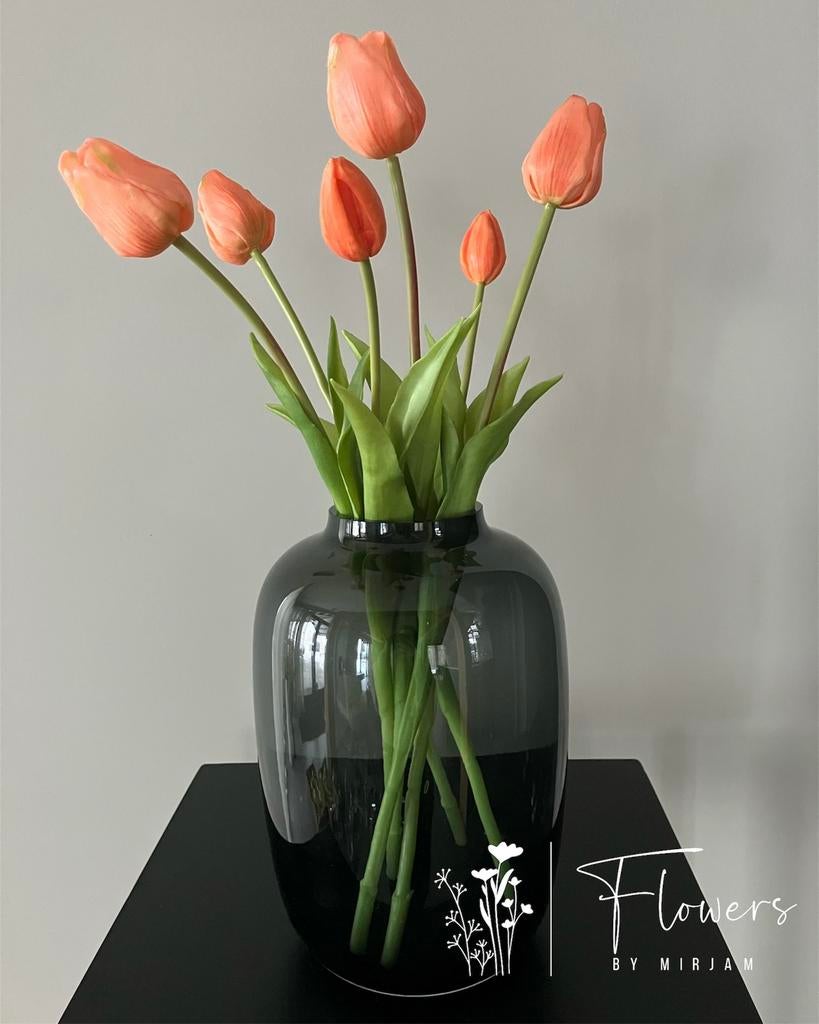 Real touch siliconen kunst tulpen NIEUW!, Binnen, Info@flowersbymirjam.nl, Overige materialen, Nieuw