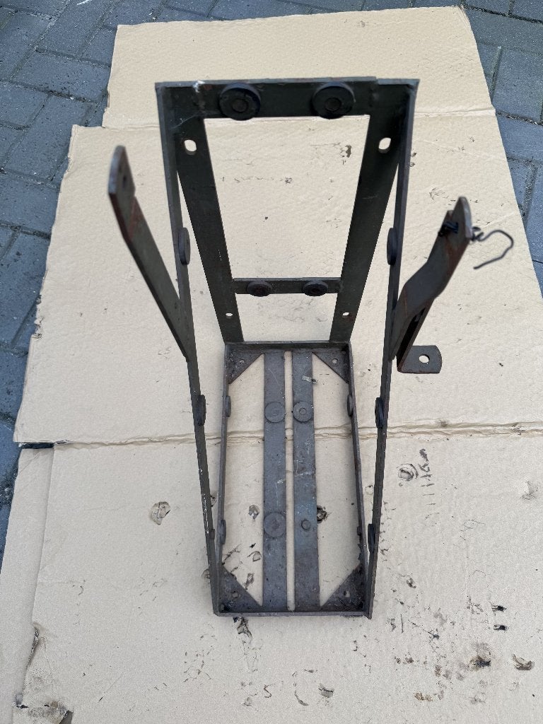 Landrover jerrycan houder, Ophalen, Gebruikt, Land Rover, Achterklep