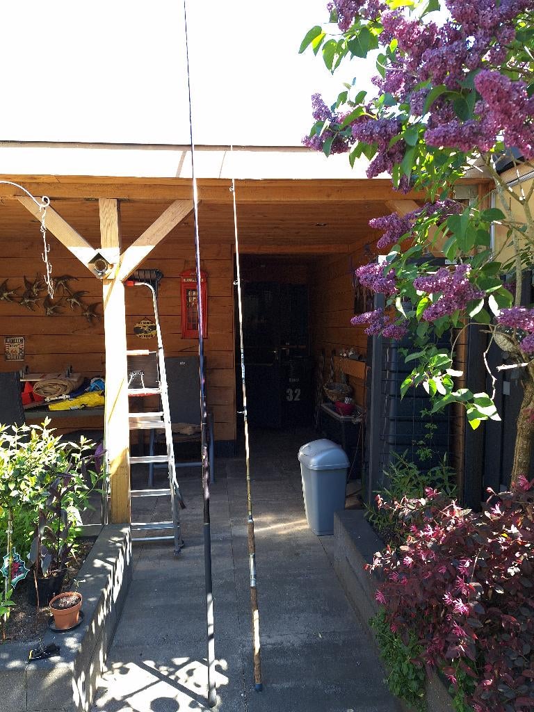 Vishengels, Watersport en Boten, Hengelsport | Algemeen, Ophalen, Gebruikt, Vaste hengel