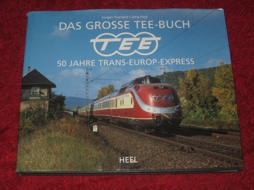 Trans-Europ-Express 50 jaar - Das Grosse Tee-Buch., Verzamelen, Ophalen of Verzenden, Gebruikt, Trein, Boek of Tijdschrift