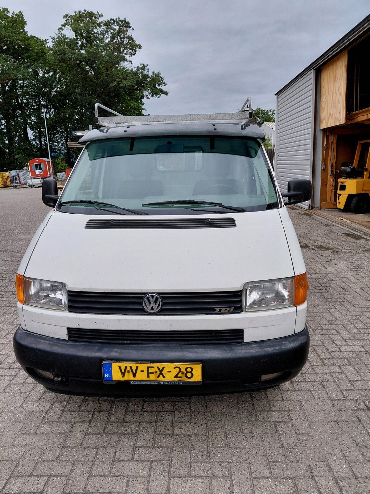 VW  Transporter, Achterwielaandrijving, Volkswagen, Leder en Stof, Wit