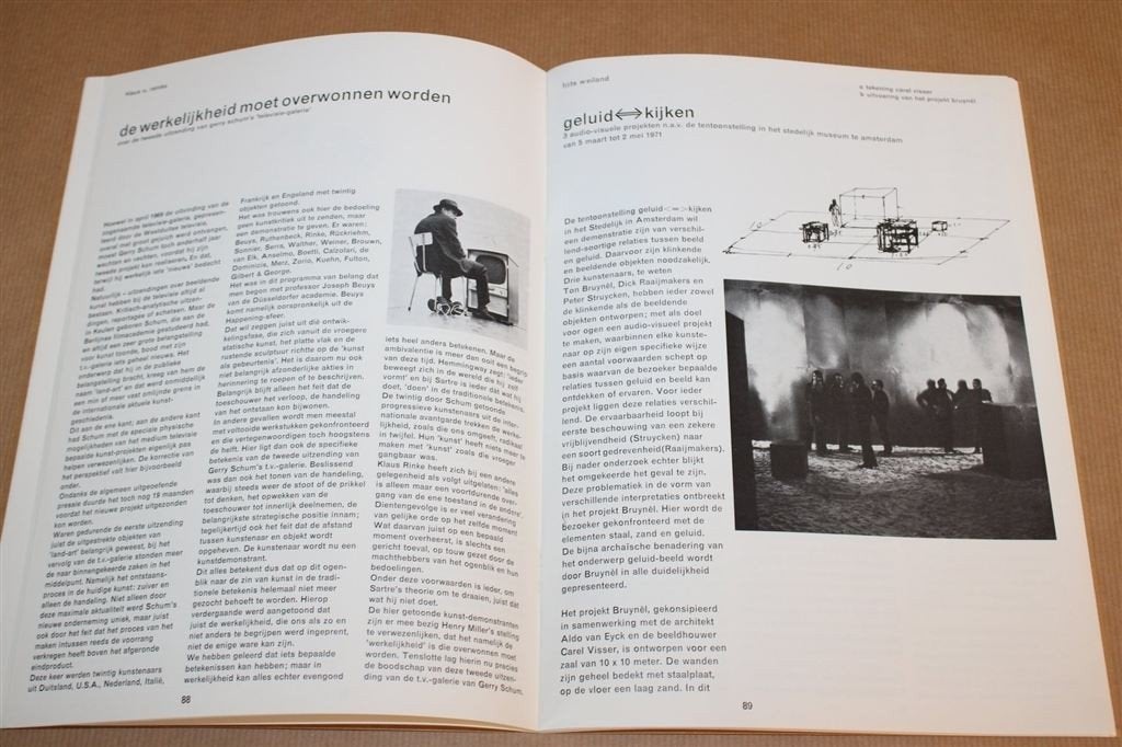 Museumjournaal — Moderne Kunst en Installaties 1971, Boeken, Ophalen of Verzenden, Zo goed als nieuw