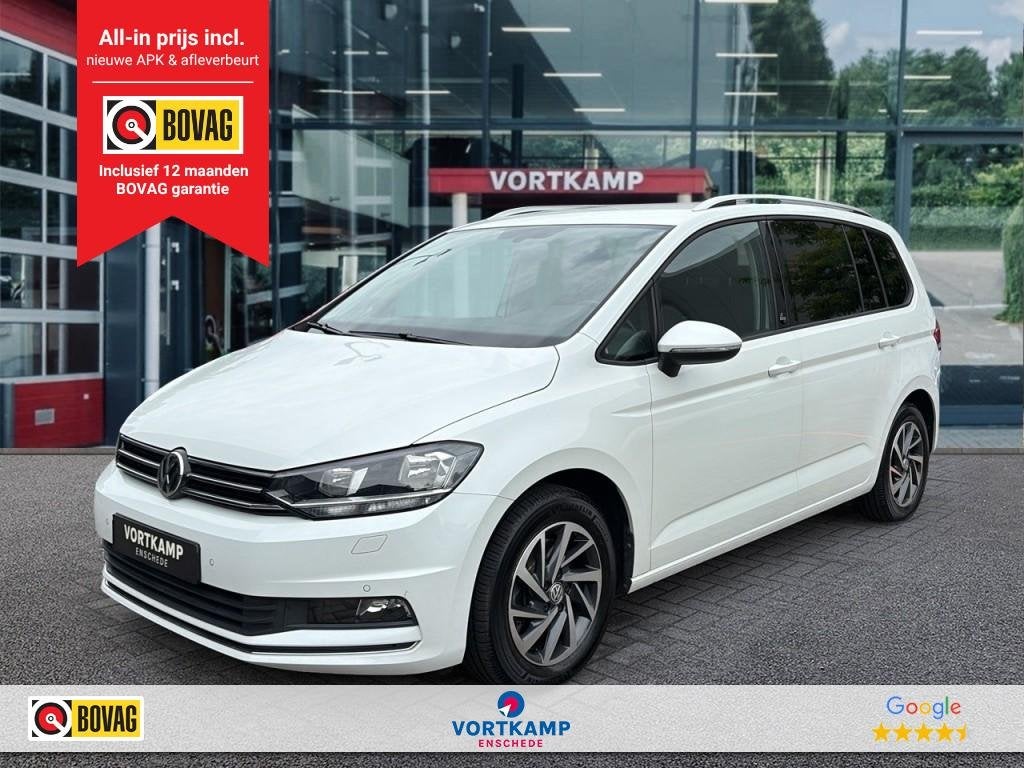 Volkswagen TOURAN 1.2 TSI HIGHLINE 7PERS. ELEK-KLEP/PDC/ACC/, 730 kg, Gebruikt, 4 cilinders, Met garantie (alle)