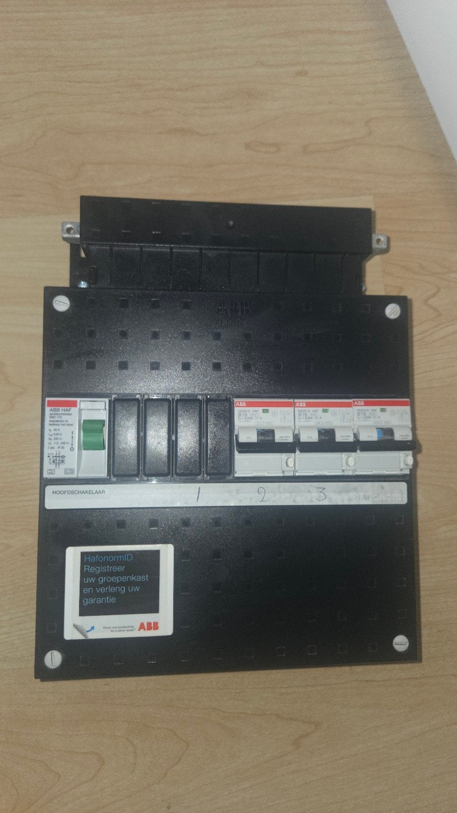 ABB Groepenkast, Ophalen, Gebruikt, ABB, Groepenkast