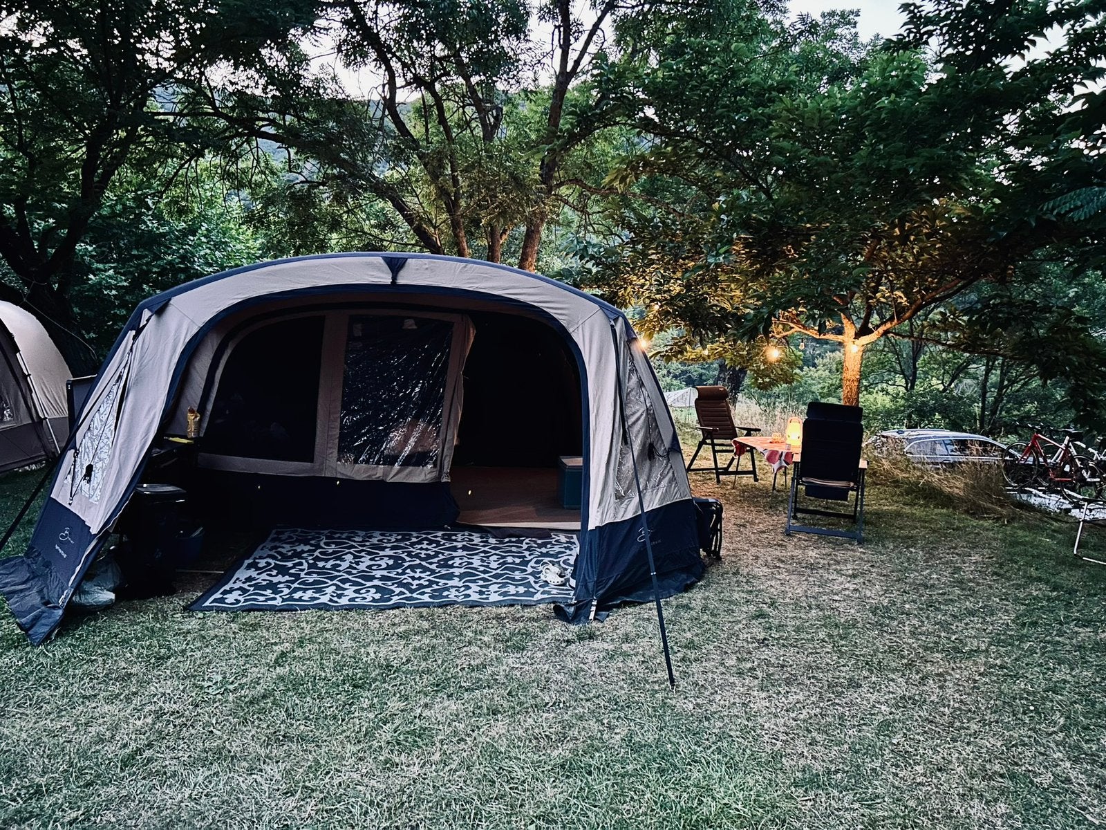 Bardani Airspace Royal Prestige Air Line 470 RSC, Caravans en Kamperen, Ophalen, Zo goed als nieuw
