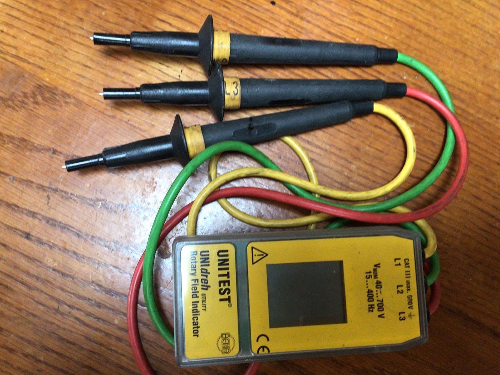 Draaivelmeter 700V, Doe-het-zelf en Verbouw, Meetapparatuur, Ophalen of Verzenden, Gebruikt