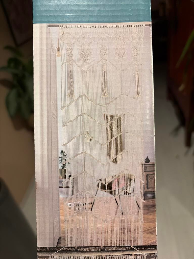 2x Macramé Deurgordijn - Boho Stijl - Nieuw in Verpakking, Ophalen of Verzenden, Nieuw