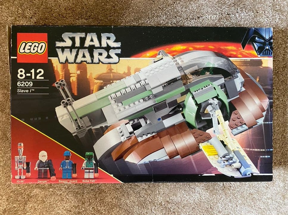 Lego star wars set 6209 Slave 1 - compleet, Gebruikt, Star Wars, Lego, Ophalen of Verzenden