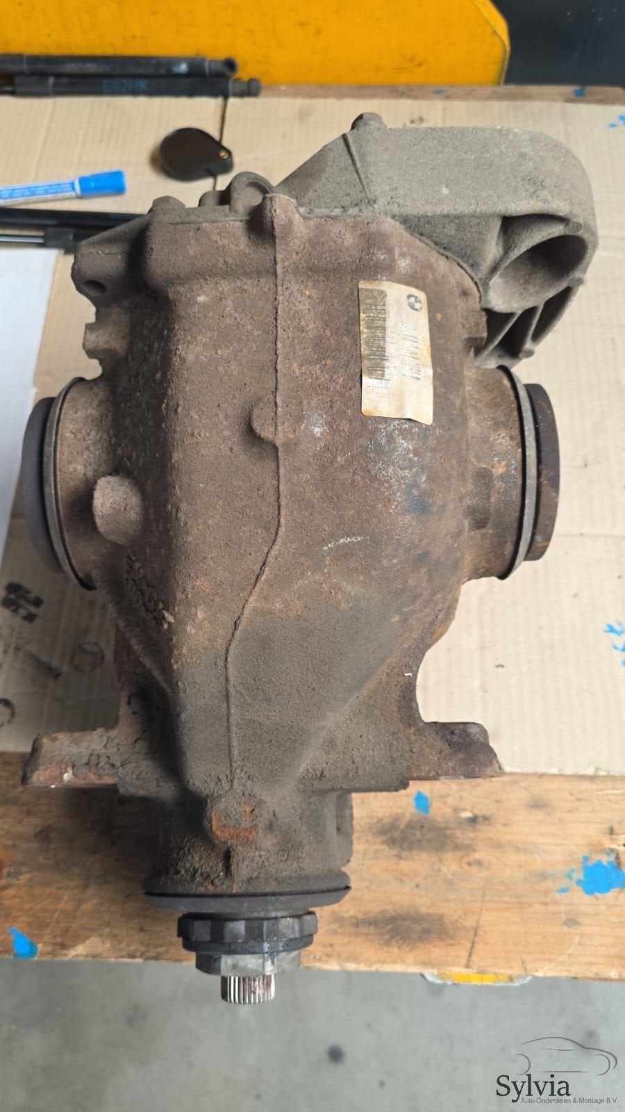 Differentieel Cardan Handbak 3.08 N54 N55 335i BMW 3 serie E, Gebruikt, -, -, Ophalen of Verzenden