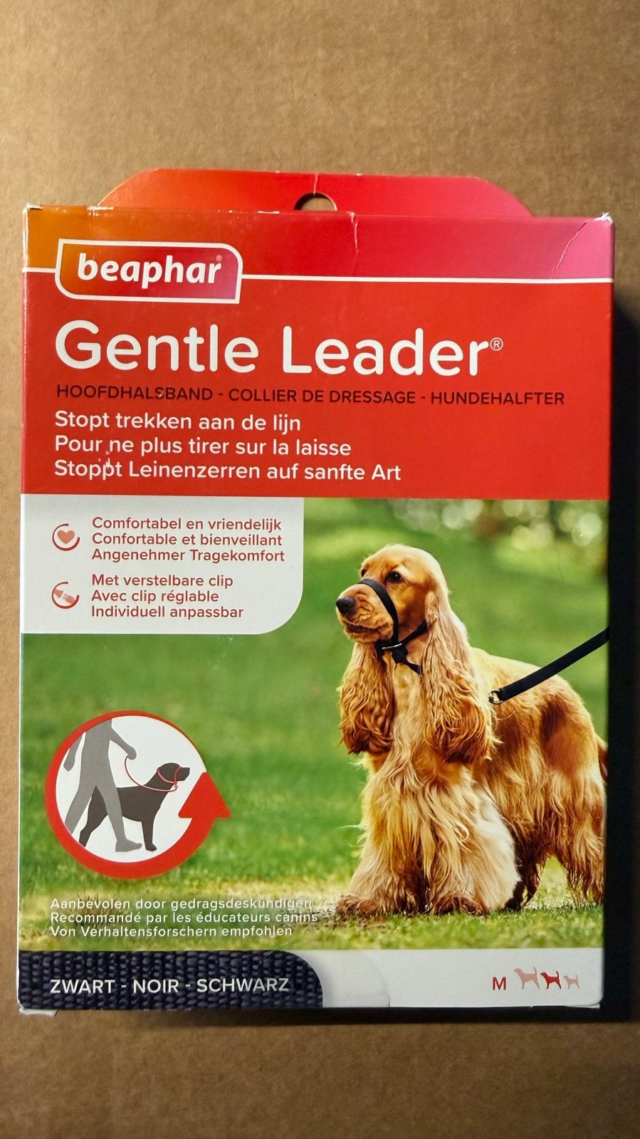 Beaphar Gentle Leader hoofdhalsband M, Overige merken, Ophalen of Verzenden, Nieuw, Hondentuig