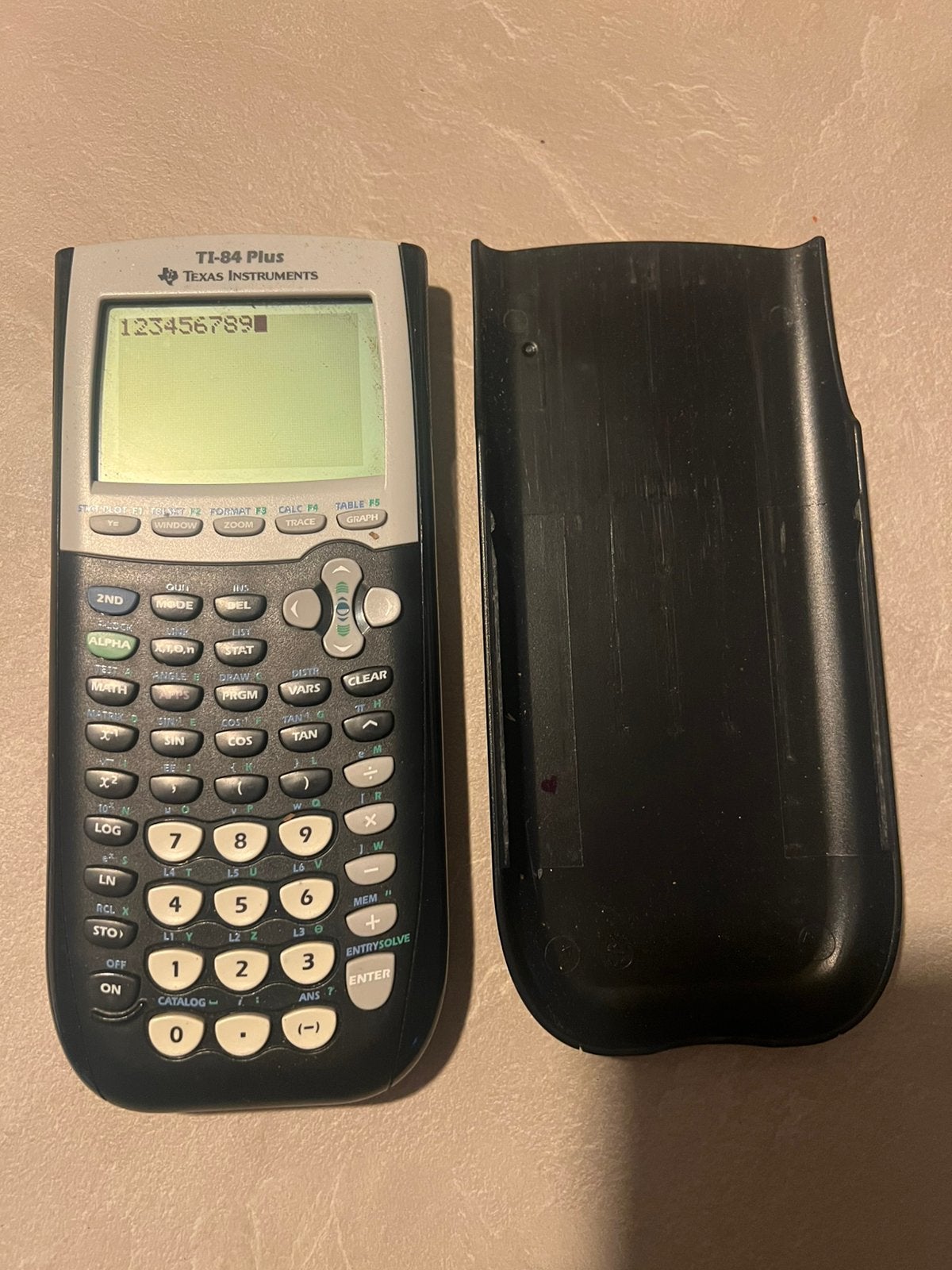 Rekenmachine Ti 84 plus (Texas Instruments), Ophalen of Verzenden, Zo goed als nieuw