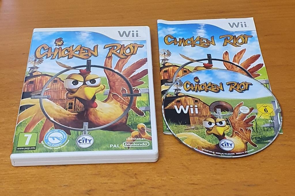 WII | Chicken Riot, Muziek, Gebruikt, 1 speler, Ophalen of Verzenden