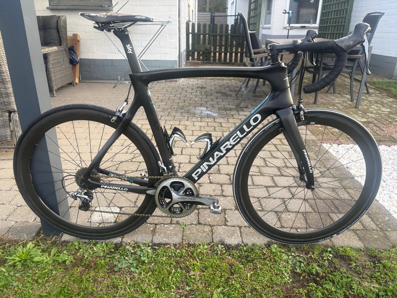 Pinarello Dogma F8 - Carbon, Dura-Ace, Maat 56, Fietsen en Brommers, Carbon, Velgrem, Zo goed als nieuw, Meer dan 20 versnellingen