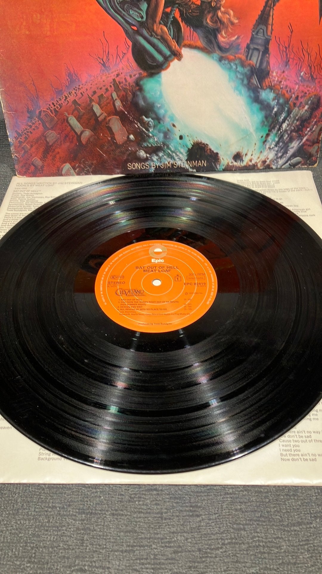 Meat Loaf.  — Bat Out Of Hell, Ophalen of Verzenden, Inclusief binnenhoes, 12 inch, Gebruikt