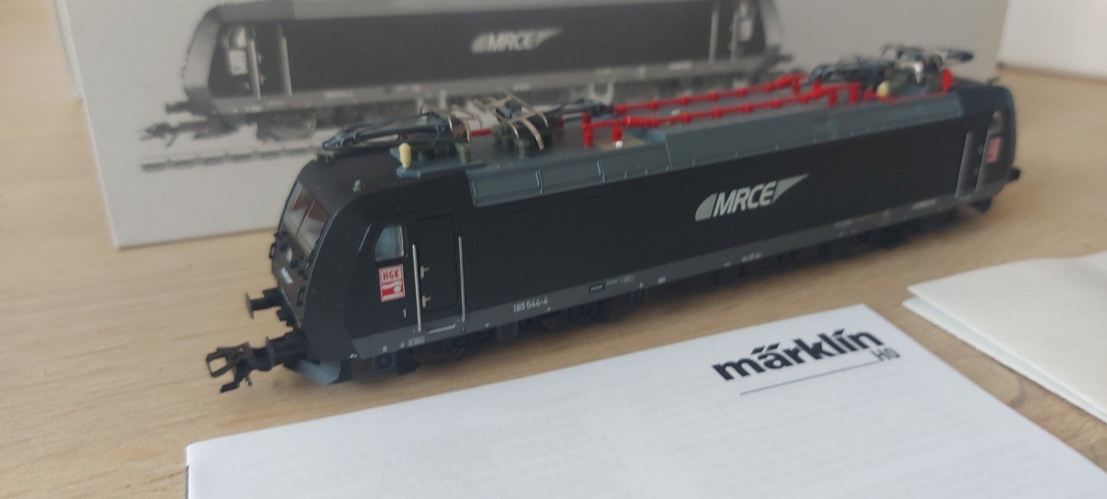 Märklin MRCE 185 544-4 e-loc artnr 36832 dig in ovp, Wisselstroom, Locomotief, Ophalen of Verzenden, Zo goed als nieuw