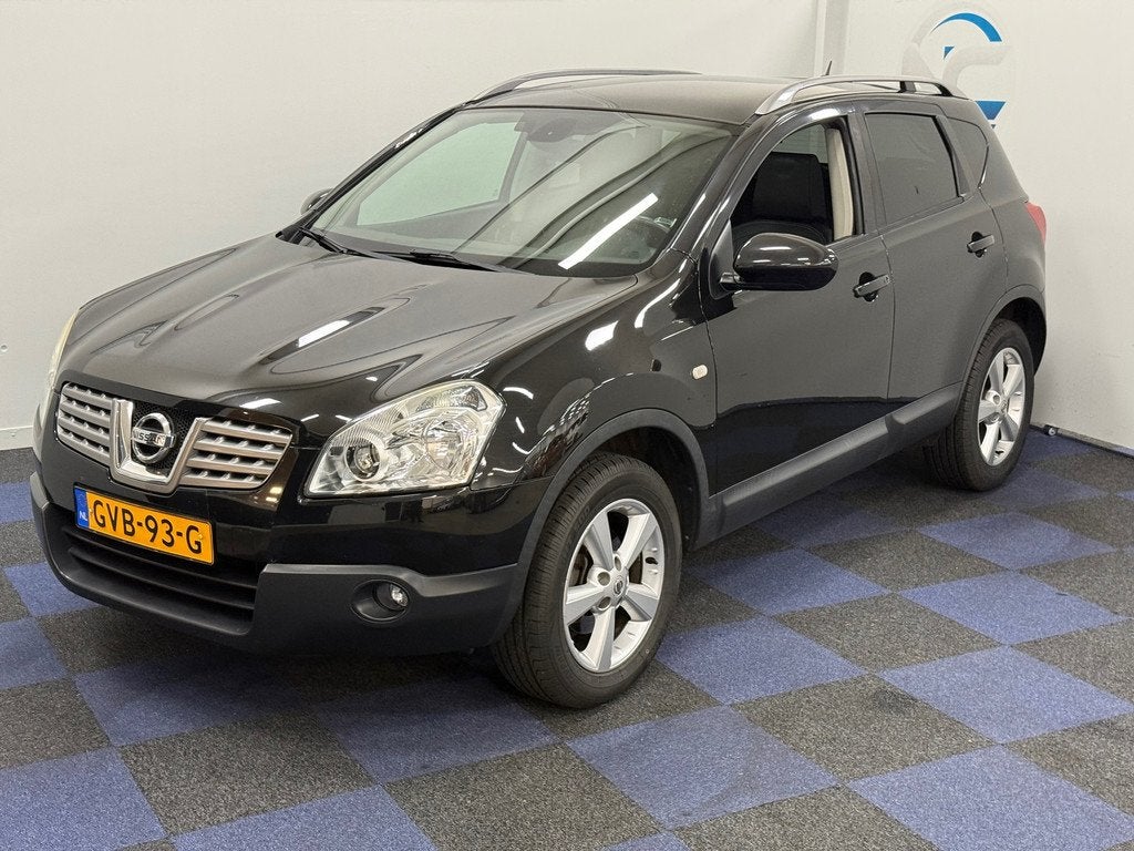 Nissan Qashqai 2.0 Acenta / PANORAMADAK / NAVI-MULTIEMEDIA /, Voorwielaandrijving, Gebruikt, 4 cilinders, Zwart