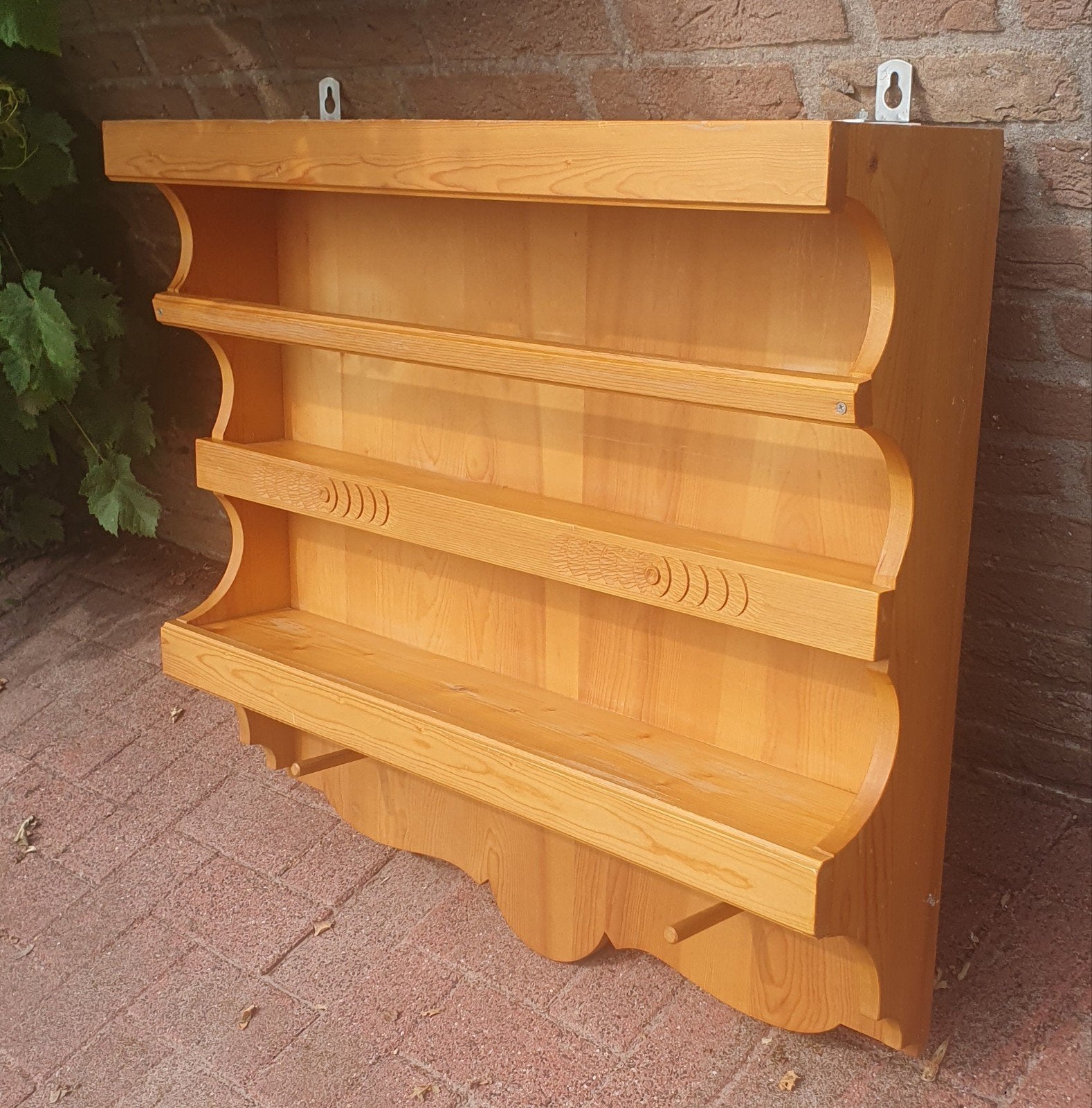 Bordenrek wandrek keukenrek grenen
B 83,5 x H 77 x D 19,5 cm, Ophalen, Gebruikt, 50 tot 100 cm, Minder dan 100 cm