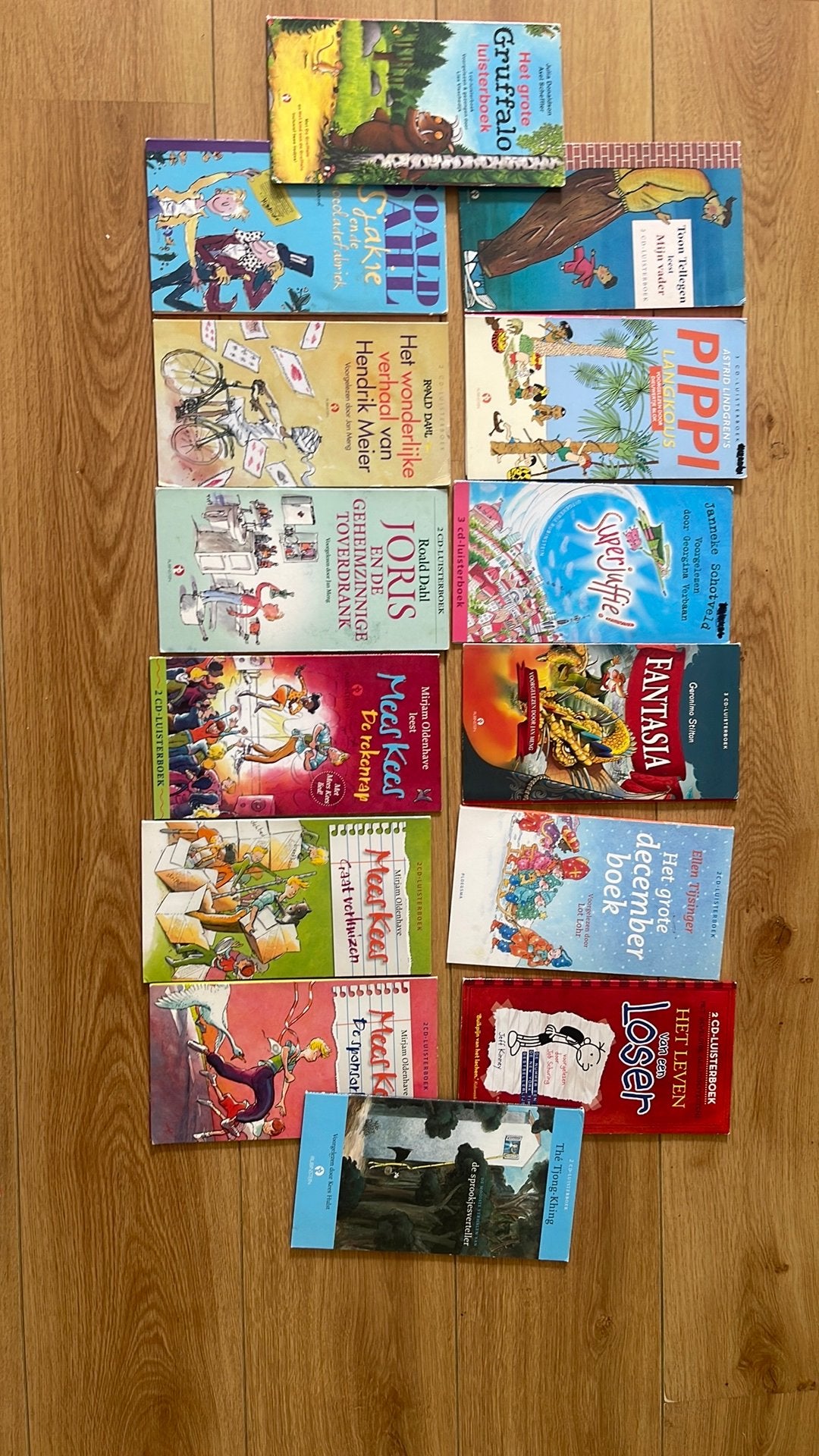 Luisterboeken (mees kees, roald dahl, superjuffie), Ophalen of Verzenden, Zo goed als nieuw