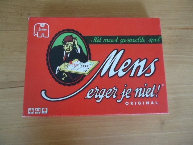 Mens Erger je Niet, Vijf spelers of meer, Ophalen of Verzenden, Zo goed als nieuw