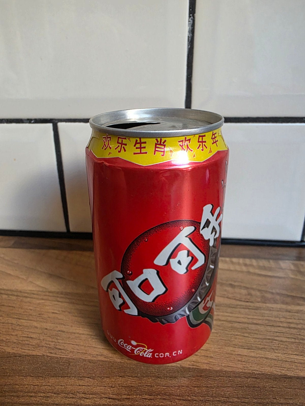 Coca-Cola blikje Chinees Nieuwjaar varken 355ml, Verzamelen, Ophalen of Verzenden, Gebruikt