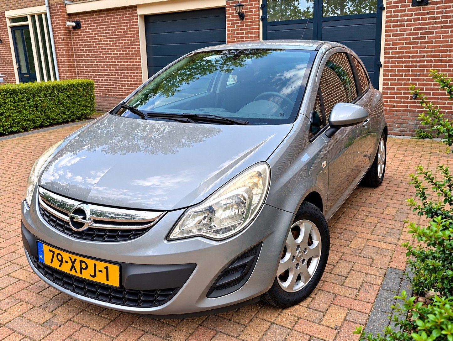 Opel Corsa LPG met nieuwe banden!, Auto's, Voorwielaandrijving, 4 cilinders, 1229 cc, Origineel Nederlands