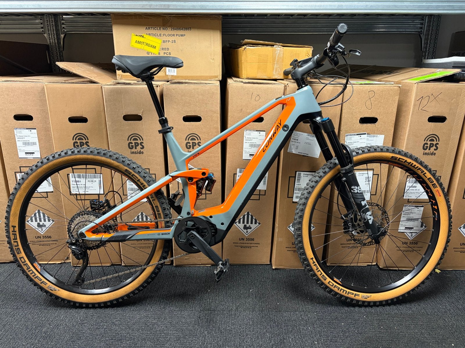 Conway XYRON 727 E-MTB Carbon Frame Fully, Overige merken, Ophalen of Verzenden, Zo goed als nieuw, Schijfrem