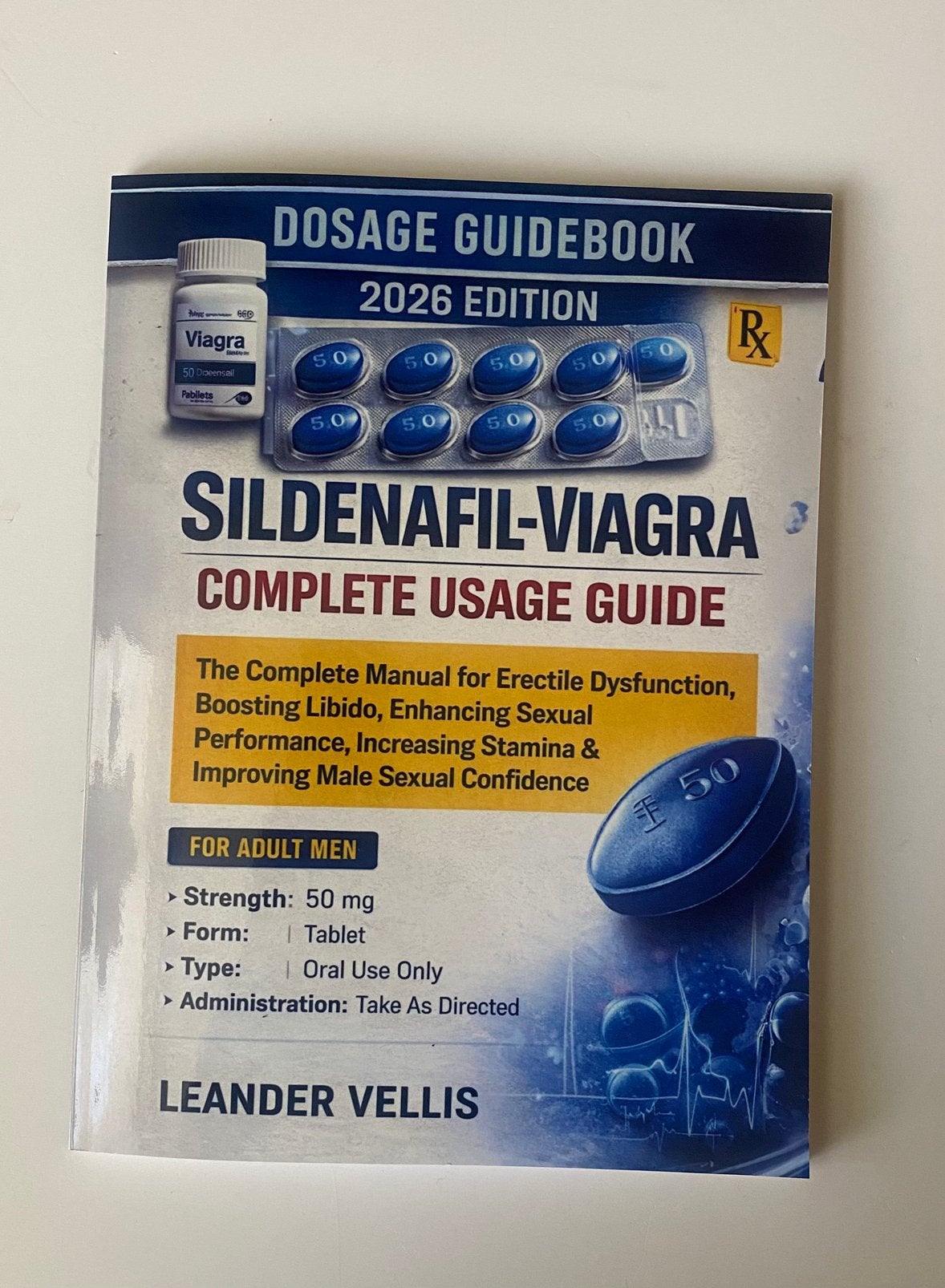 Sildenafil-viagra Complete usage guide, Ophalen of Verzenden, Zo goed als nieuw