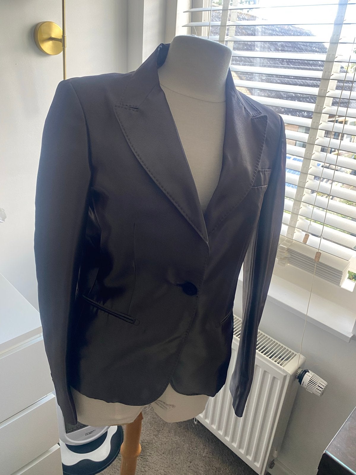 Guess by Marciano grijze metallic blazer - Maat L, Maat 42/44 (L), Ophalen of Verzenden, Zo goed als nieuw, Jasje