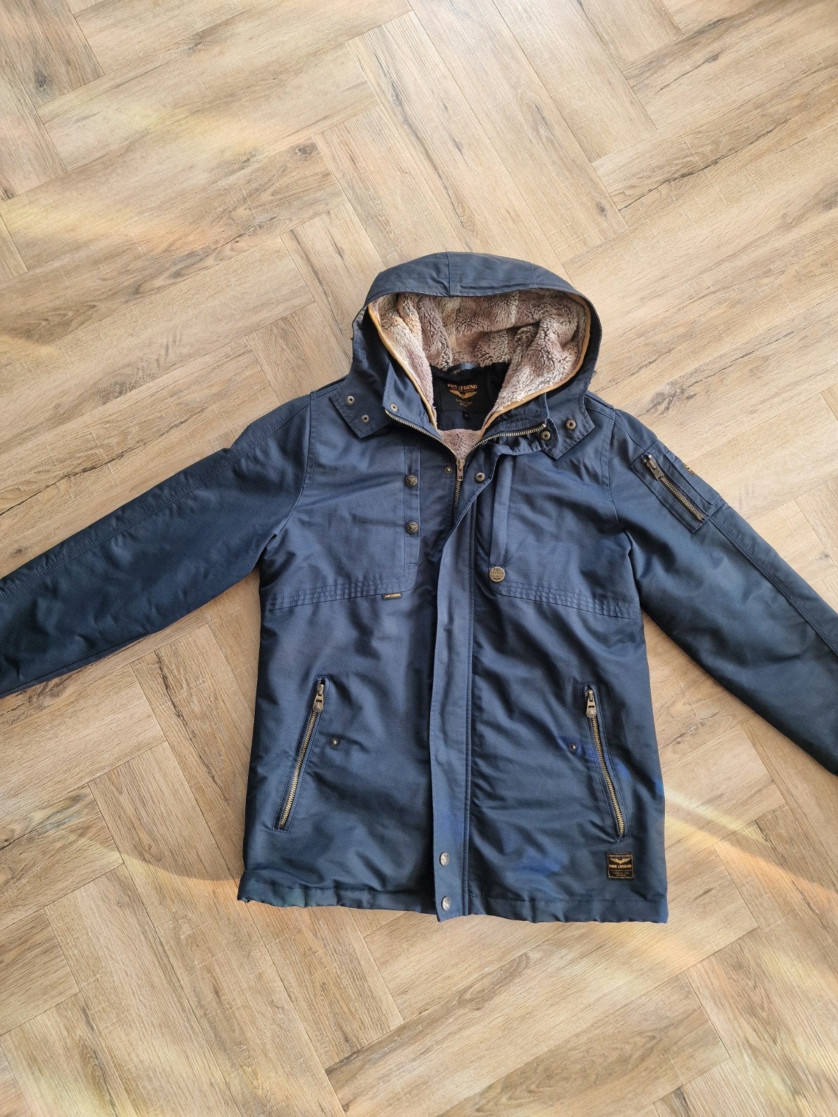 PME Legend Snowpack Winterjas - Maat XL, Kleding | Heren, Jassen | Winter, Ophalen of Verzenden, Zo goed als nieuw, Maat 52/54 (L)