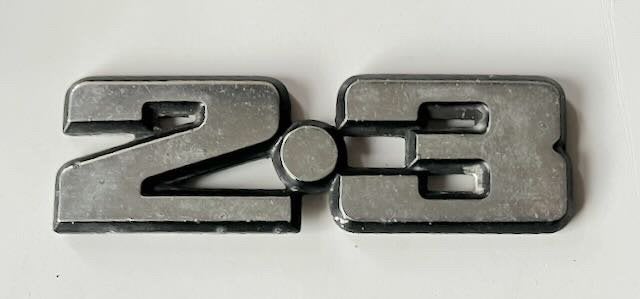 Ford 2.3 logo merk embleem, Verzamelen, Ophalen of Verzenden, Gebruikt, Auto's
