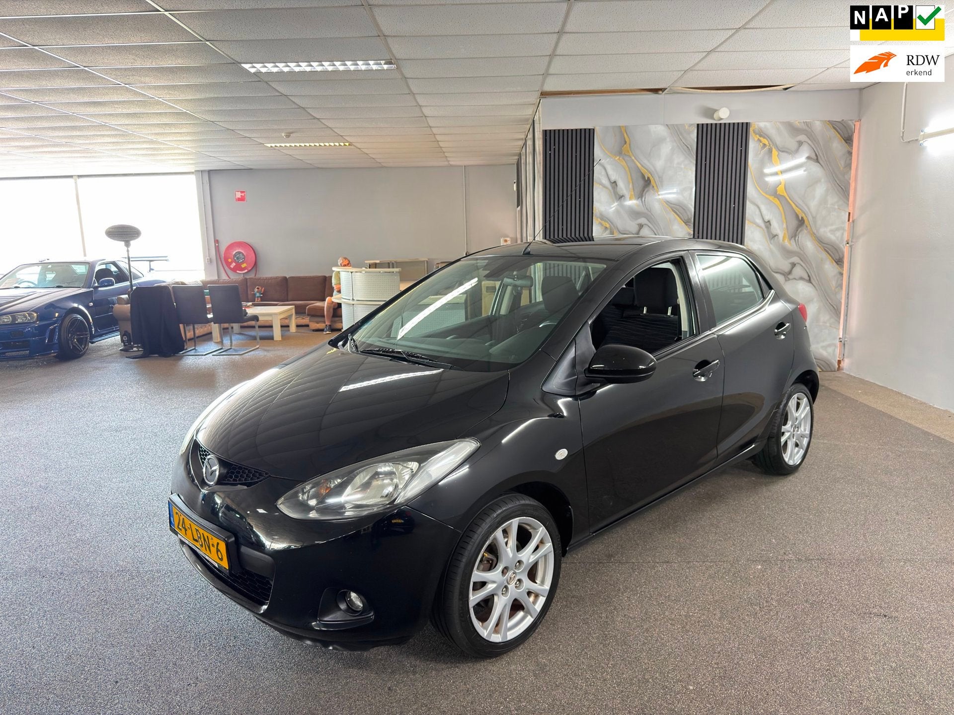 Mazda 2 1.3 TS Plus Apk Nieuw,Airco,E-Ramen,Bluetooth,5Deurs, Auto's, Voorwielaandrijving, Dealer onderhouden, Stof, Gebruikt