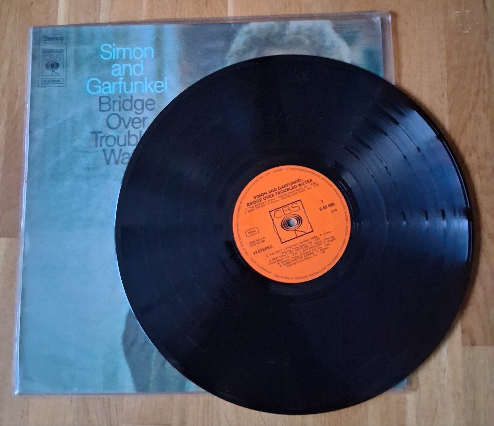 Simon & Garfunkel - Bridge Over Troubled Water LP, LP, Gebruikt, Pop, Originele persing