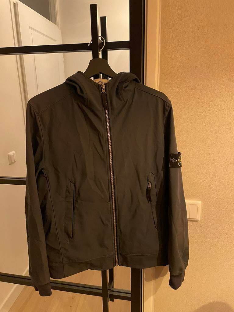 Stone island soft gell jas, Ophalen of Verzenden, Zo goed als nieuw, Blauw