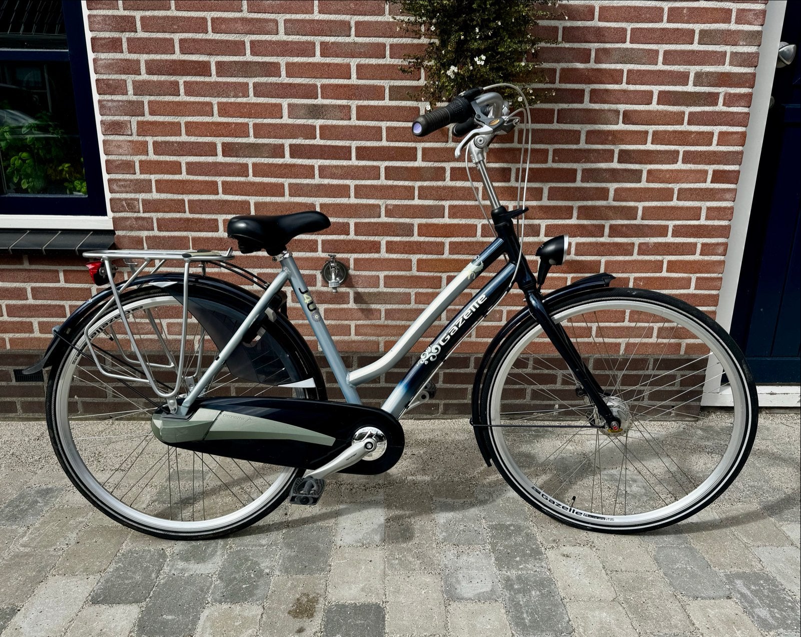 Gazelle J4U damesfiets 28” 53cm Nexus 3 | zeer netjes, Ophalen, (Extra) lage instap, Zo goed als nieuw, 50 tot 53 cm