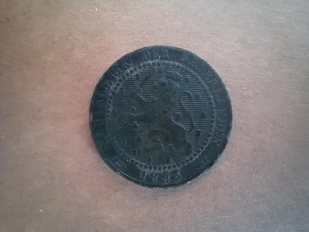 1 cent 1883 Willem III, Postzegels en Munten, Munten | Nederland, Ophalen of Verzenden, Koning Willem III, 1 cent, Losse munt