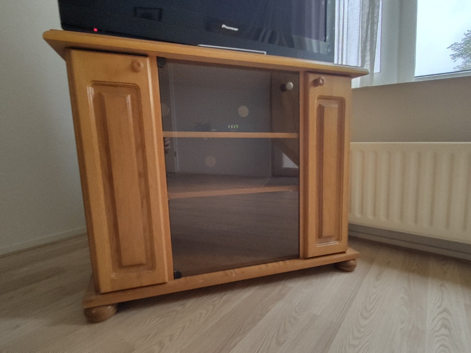Stereo/TV-meubel, Huis en Inrichting, Ophalen, Gebruikt, 100 tot 150 cm, Minder dan 100 cm